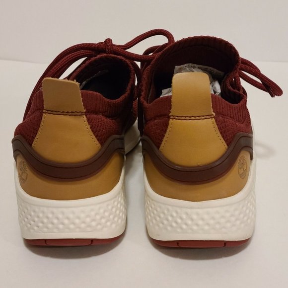 Timberland Flyroam Go Knit Chukka A1UGG A2350 Burgundy Womens Size‎ 10 New n Box - Picture 7 of 10